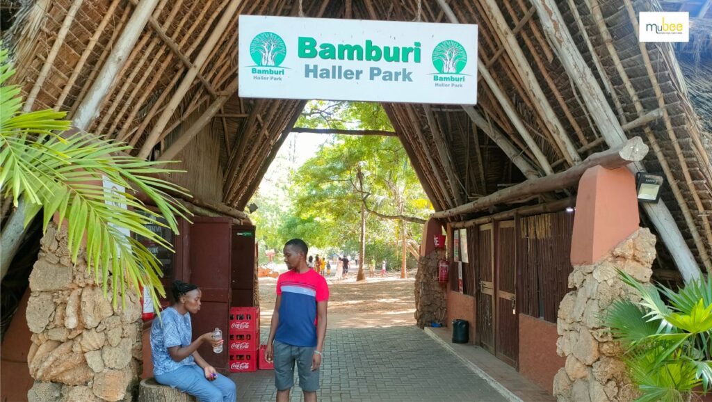 Haller park entrance at the canteen - MuBee Creatives Ventures