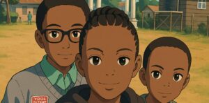 Chatgpt Ghibli Style - Picture of my Family